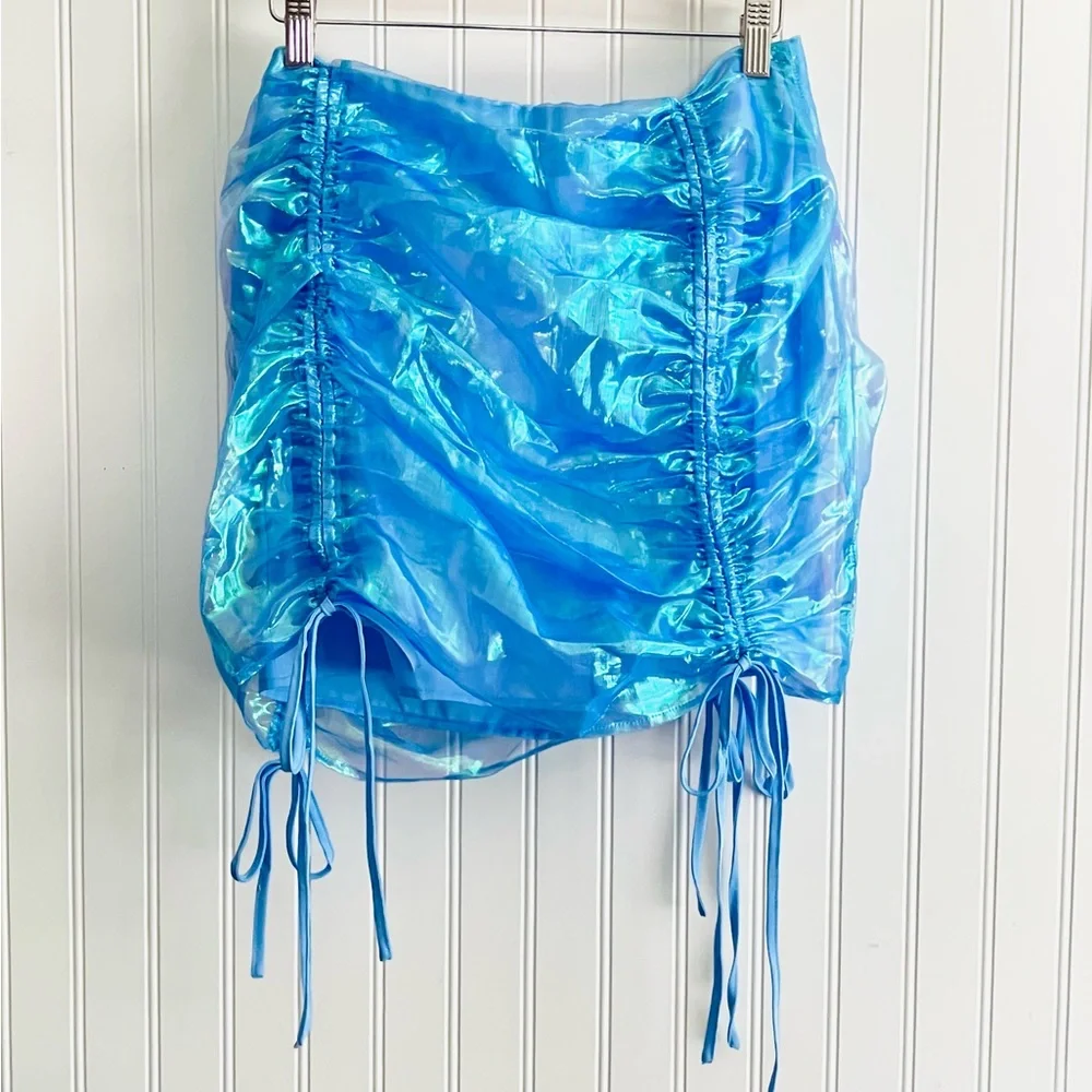 DOLLS KILL Ruched Mini Skirt - Picture 3 of 8